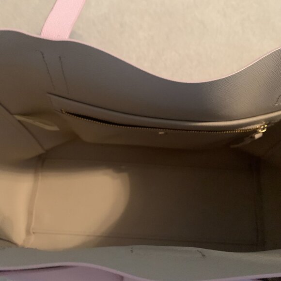 Kate Spade Bow Tote Pink Leather Bag Size OS - Picture 4 of 10